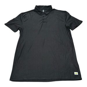 Vuori Strato Tech Short Sleeve Polo Shirt Men’s S Black